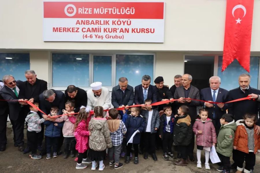 AMBARLIK KÖYÜNDE 4-6 YAŞ KUR-AN KURSU AÇILDI