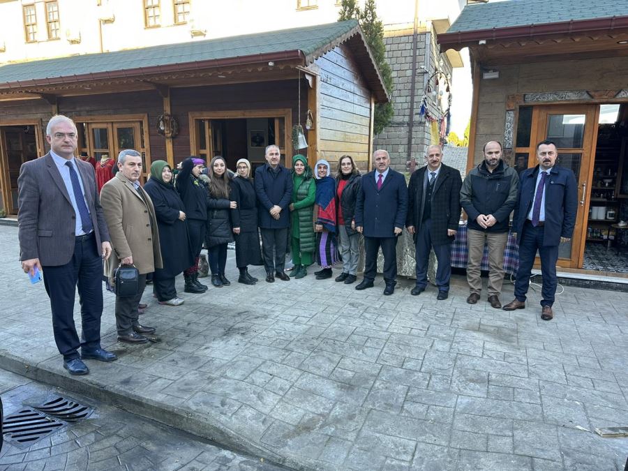 RİZE BELEDİYE BAŞKANI METİN KÜLTÜR SOKAĞIMIZI ZİYARET ETTİ