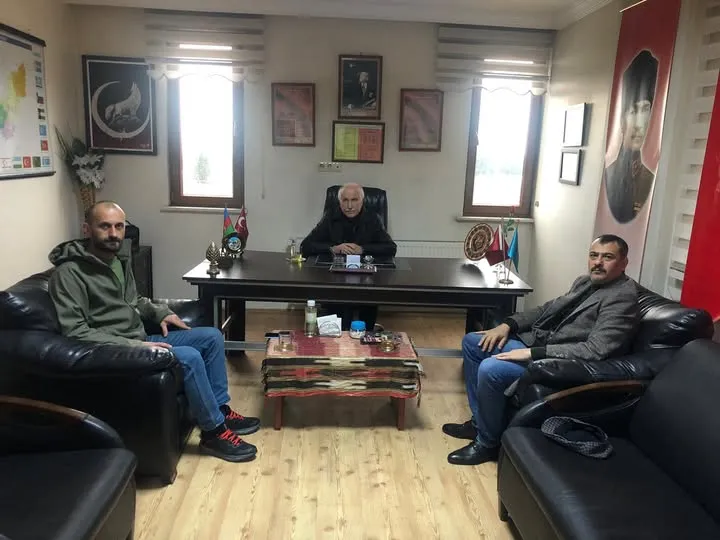 ZAFER PARTİ İL BAŞKANINDAN TÜRK OCAKLARINA ZİYARET                                   