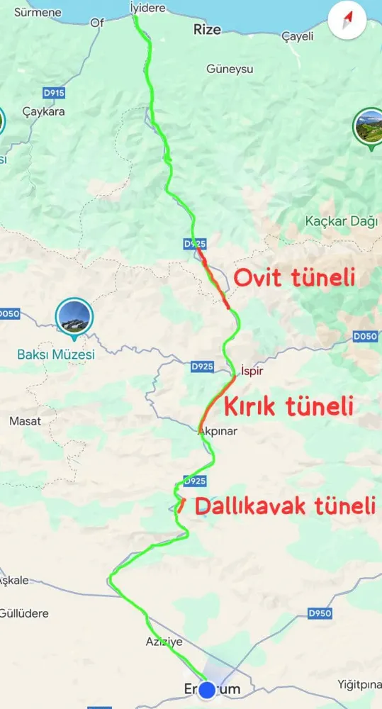 RİZE-ERZURUM YOLUNU KİM YAPACAK