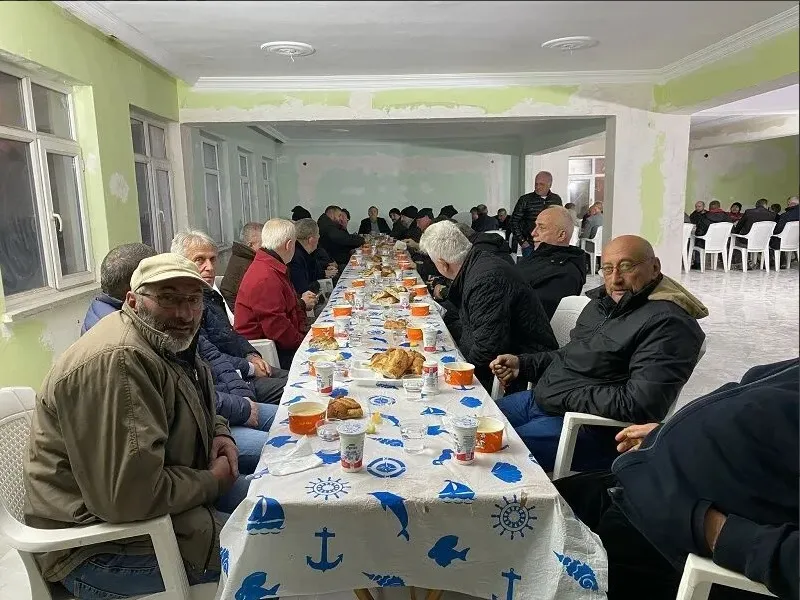 Sırt Köyü’ndeki İftar Programı Yoğun İlgi Gördü