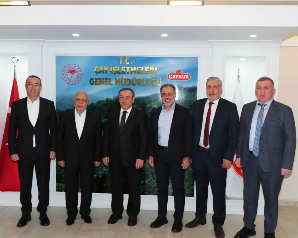 SENDİKA BAŞKANLARINDAN, ÇAYKUR GENEL MÜDÜRÜ ALİM
