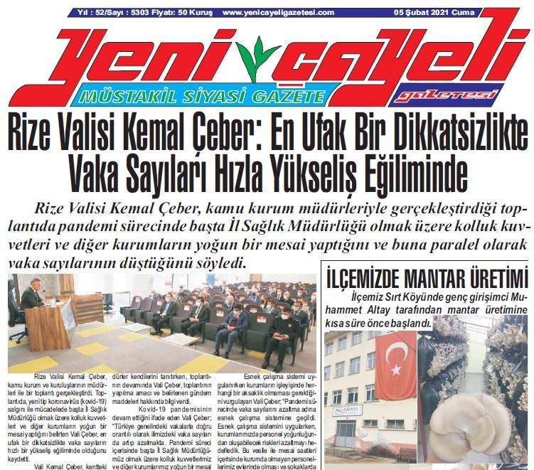 05 ŞUBAT 2021